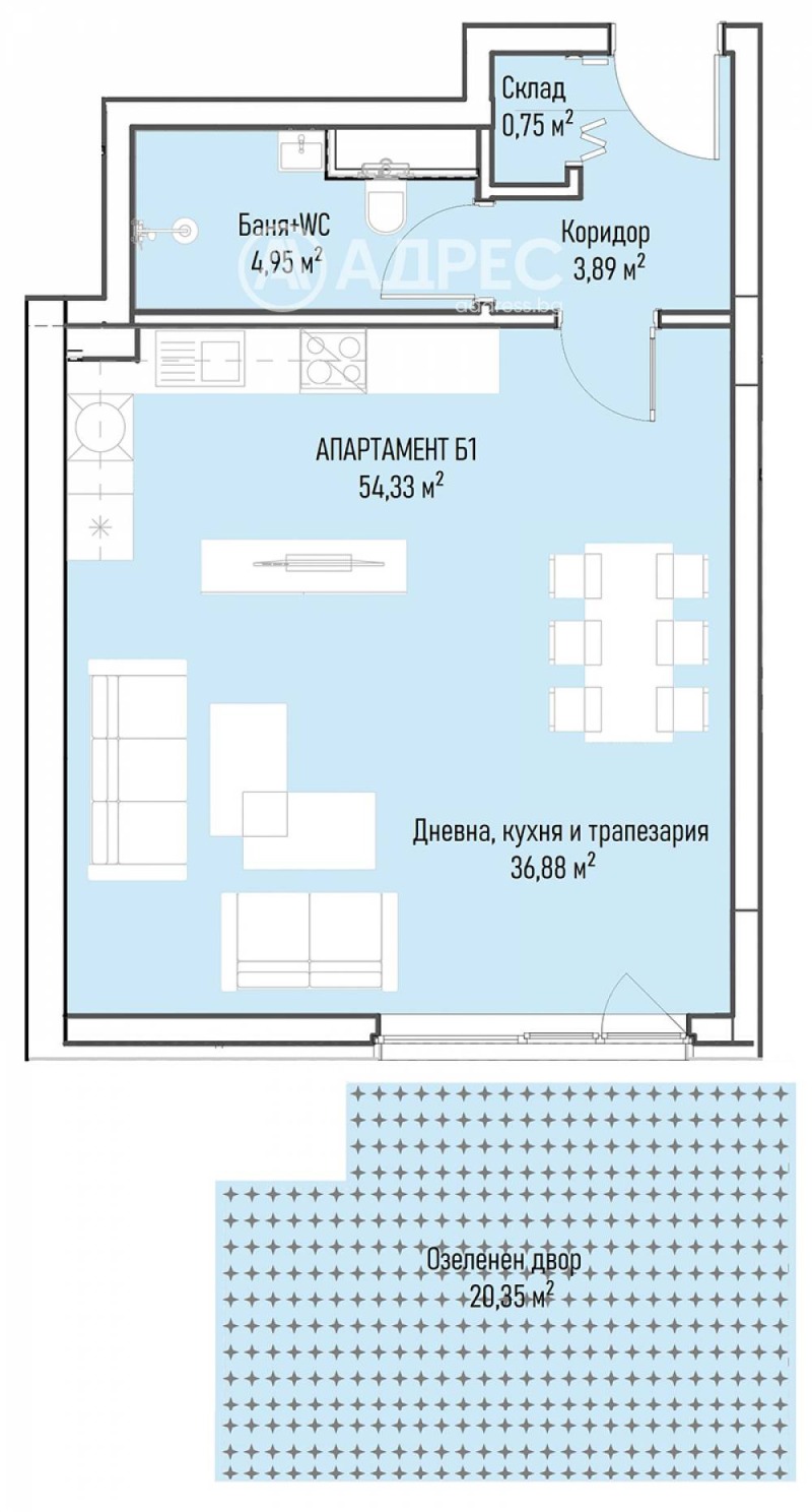 En venta  Estudio Sofia , Mladost 4 , 66 metros cuadrados | 31639067 - imagen [4]