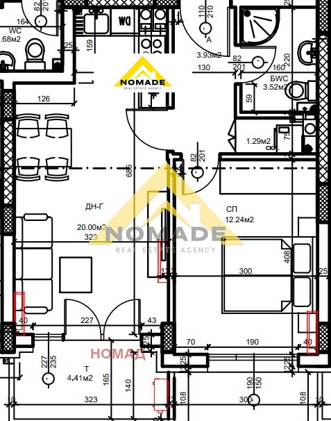 For Sale  1 bedroom Plovdiv , Hristo Smirnenski , 68 sq.m | 34605095 - image [4]