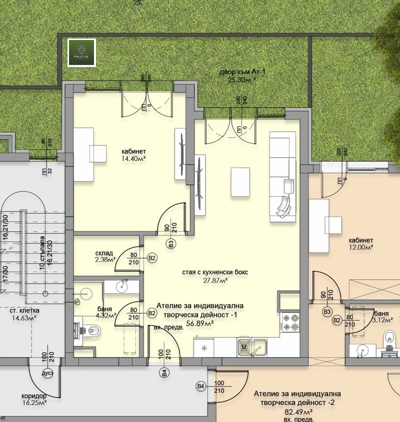 Na prodej  1 ložnice Sofia , Malinova dolina , 71 m2 | 85155195