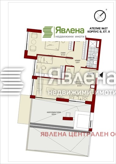 Продава 3-СТАЕН, гр. София, Сердика, снимка 6 - Aпартаменти - 48951102