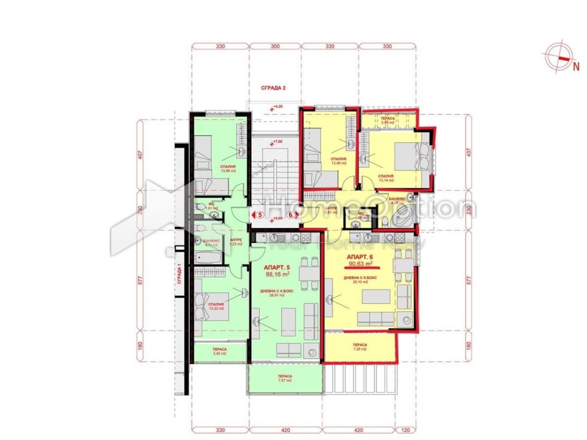 Продава 3-СТАЕН, гр. Черноморец, област Бургас, снимка 2 - Апартаменти - 46963367