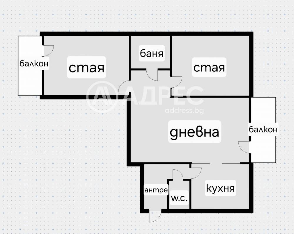 Продава 3-СТАЕН, гр. София, Оборище, снимка 4 - Апартаменти - 55653210