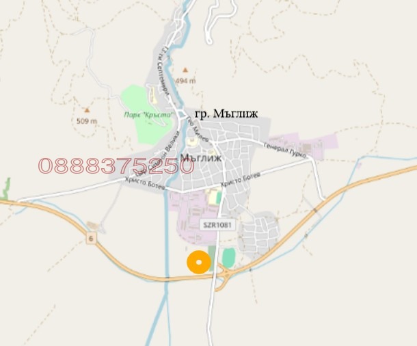 Продава ПАРЦЕЛ, гр. Мъглиж, област Стара Загора