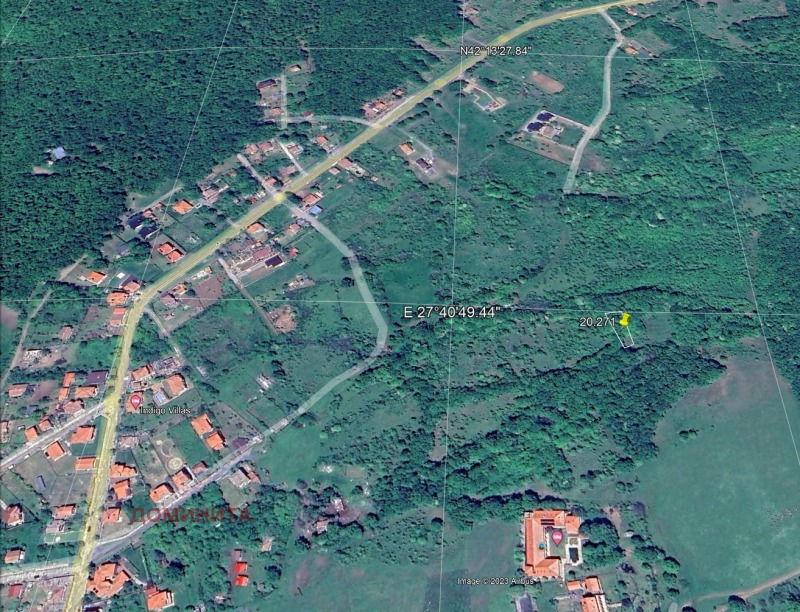 Продава ПАРЦЕЛ в област Бургас, с. Писменово - 550 кв.м / 12 500 € » 24 447.88 лв., ДОМИНИТА