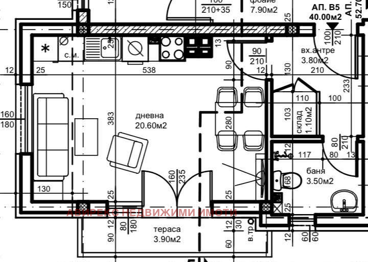 Продава 1-СТАЕН, гр. Пловдив, Прослав, снимка 2 - Апартаменти - 53959278