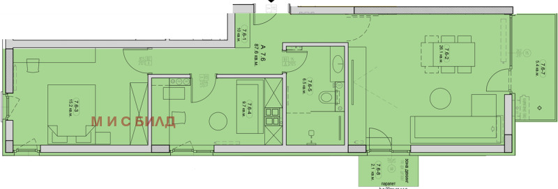 Продава 3-СТАЕН в град София, Левски Г - 98 кв.м / 195 620 € » 382 599.46 лв., М И С БИЛД