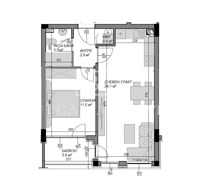 Продава 2-СТАЕН, гр. Варна, Владислав Варненчик 1, снимка 2 - Апартаменти - 55329231