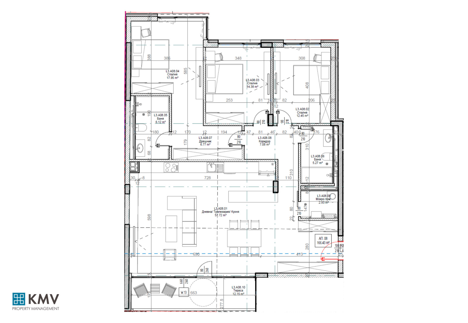 Продава 4-СТАЕН, гр. София, Кръстова вада, снимка 2 - Апартаменти - 37886403