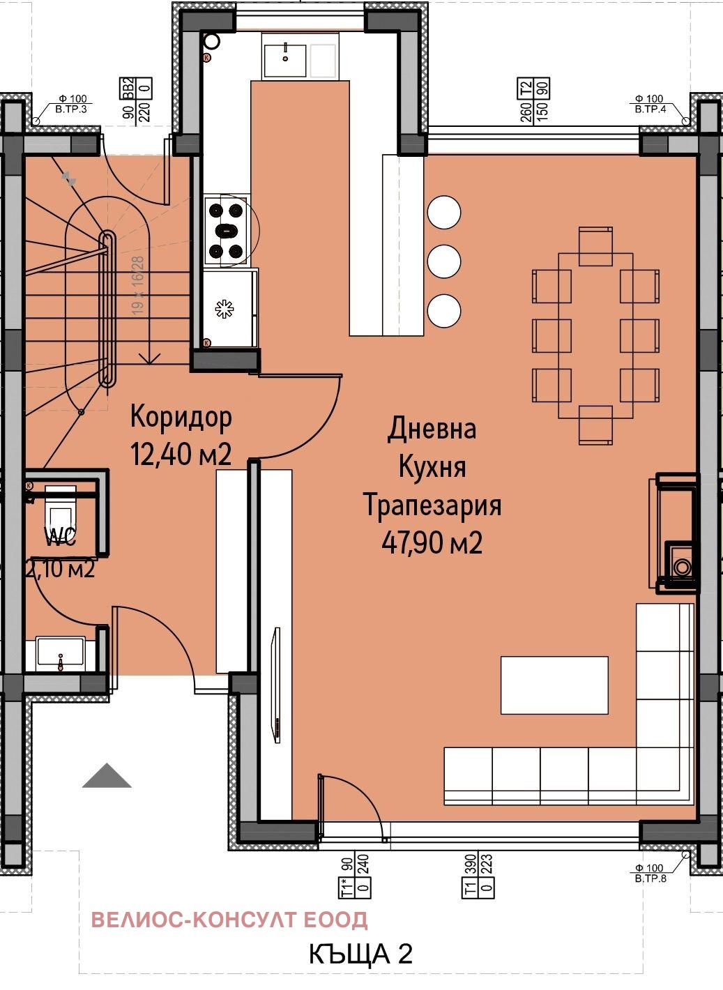 Продава КЪЩА, гр. София, с. Панчарево, снимка 15 - Къщи - 54369957