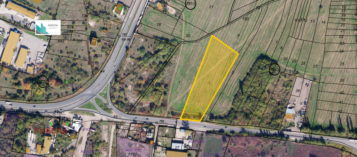Продава ПАРЦЕЛ, гр. София, с. Долни Богров