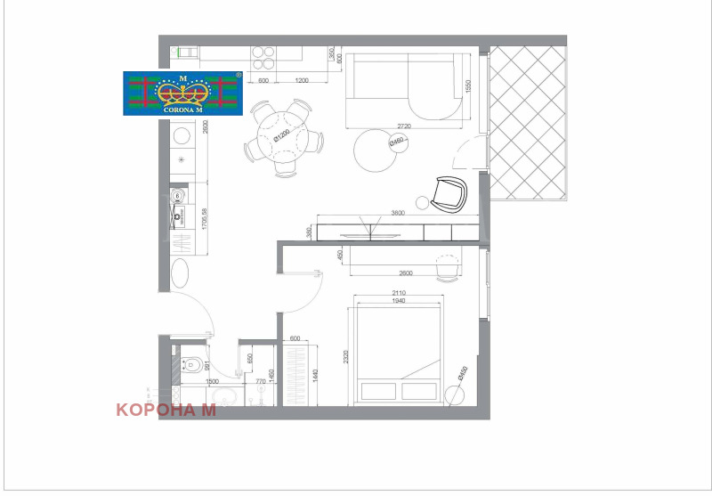 Продава 2-СТАЕН, гр. София, Манастирски ливади, снимка 6 - Апартаменти - 51926458