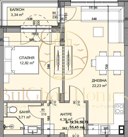Продава 2-СТАЕН, гр. Варна, Владислав Варненчик 1, снимка 2 - Апартаменти - 53874229