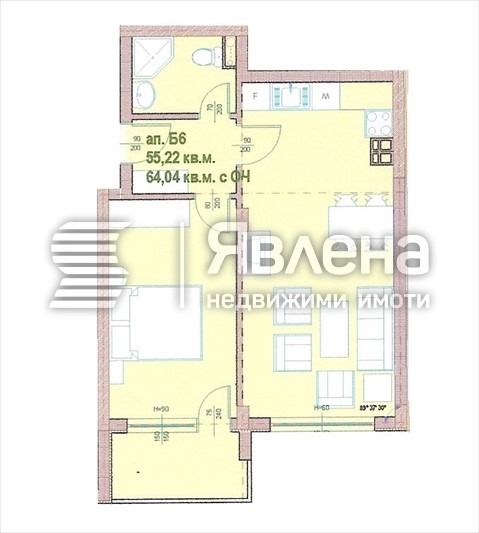 Продава 2-СТАЕН, гр. София, Център, снимка 2 - Апартаменти - 54416390