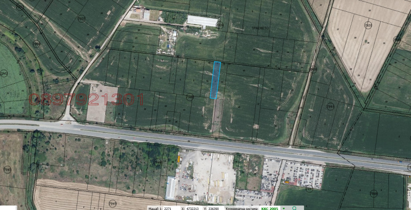 Продава ПАРЦЕЛ, гр. София, с. Долни Богров, снимка 2 - Парцели - 53008154