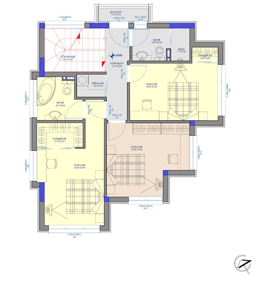 Продава КЪЩА, гр. София, м-т Камбаните, снимка 5 - Къщи - 53593592