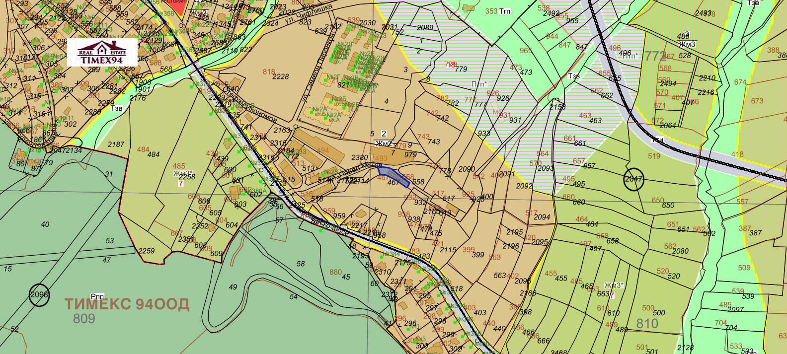 Продава ПАРЦЕЛ, гр. София, в.з.Бункера, снимка 2 - Парцели - 48128638