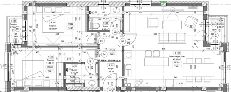 En venta  2 dormitorios Sofia , Malinova dolina , 129 metros cuadrados | 98601160 - imagen [10]