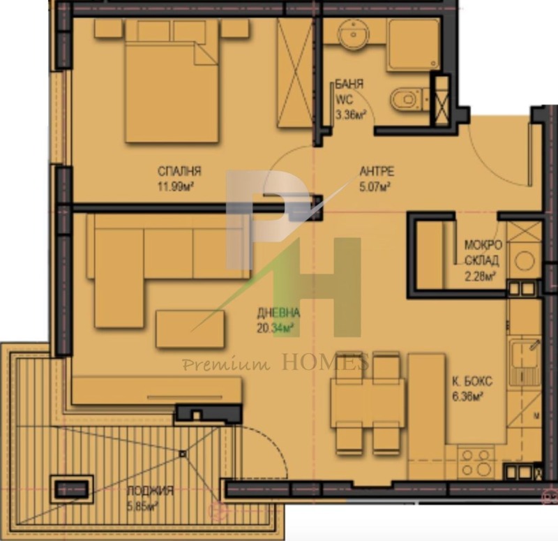 Продава  2-стаен град София , Младост 4 , 82 кв.м | 64772954 - изображение [10]