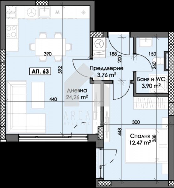 Продава 2-СТАЕН, гр. Пловдив, Тракия, снимка 2 - Апартаменти - 53451561