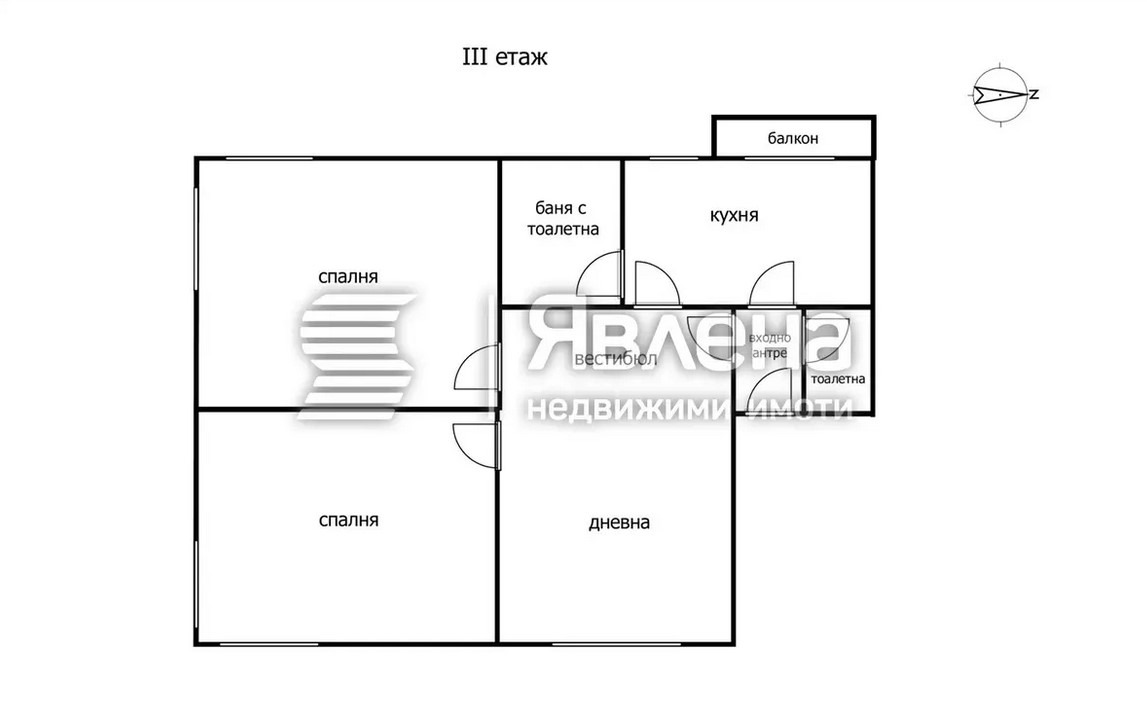 Продава 3-СТАЕН, гр. София, Център, снимка 2 - Апартаменти - 54909829