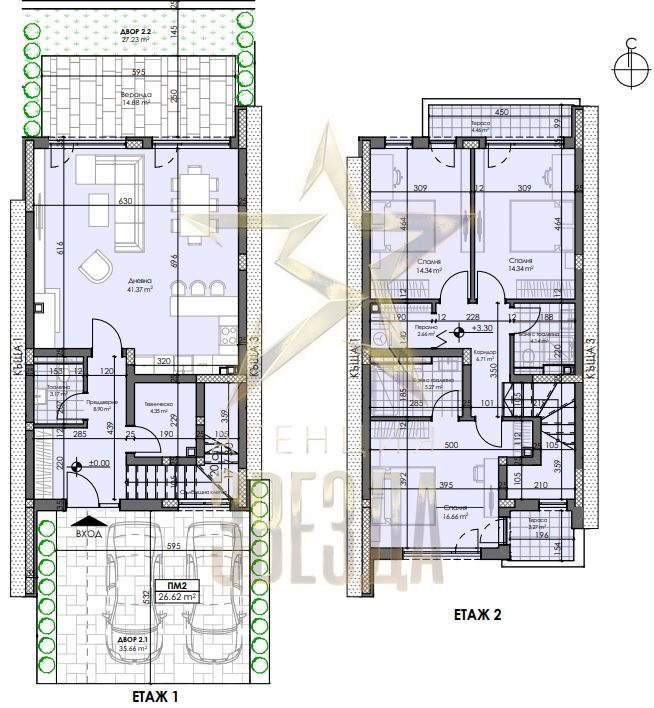 Продава КЪЩА, гр. Пловдив, Беломорски, снимка 3 - Къщи - 53277939