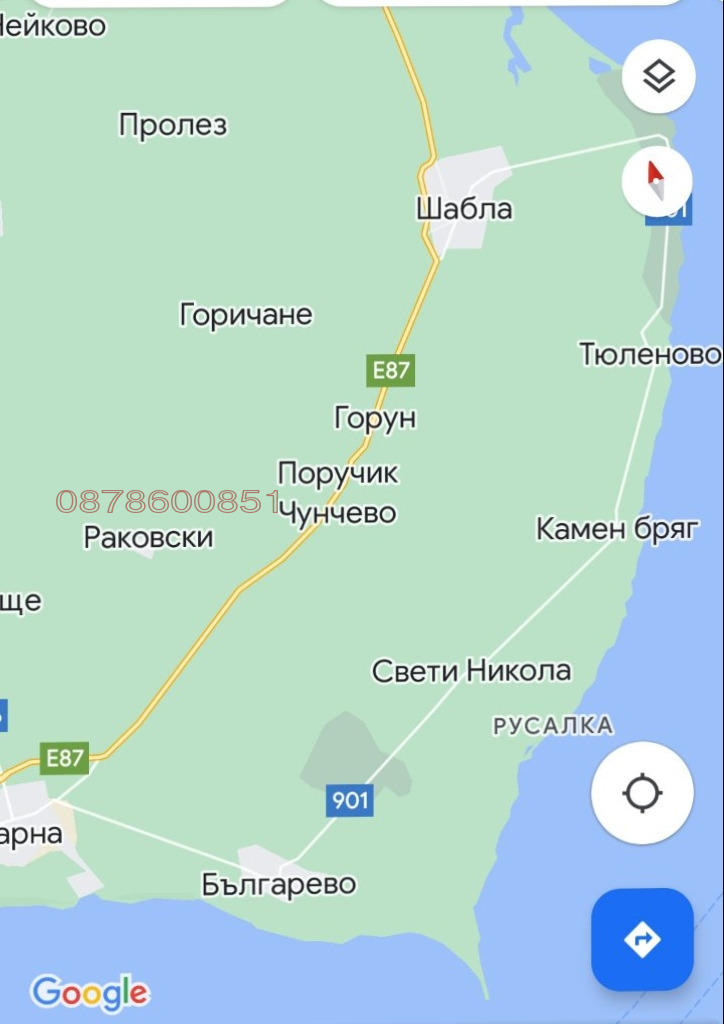 Продава ПАРЦЕЛ, с. Горичане, област Добрич