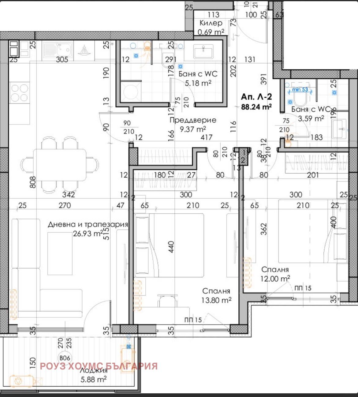 Продава  3-стаен град Пловдив , Южен , 108 кв.м | 68190344
