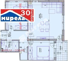 2 soveværelser Vladaya, Sofia