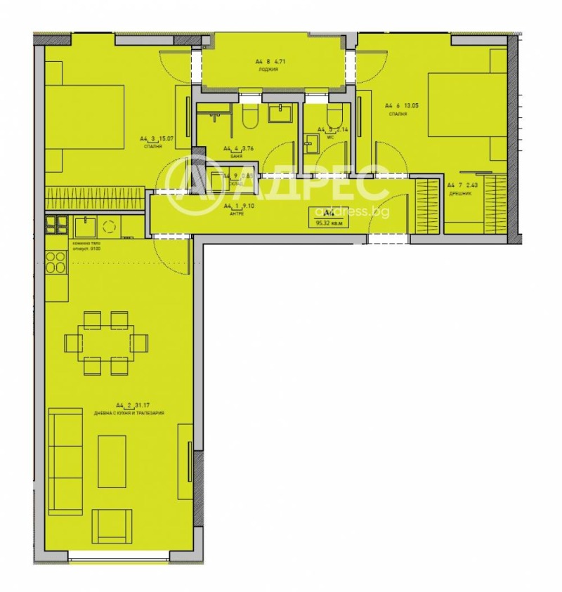 Na prodej  2 ložnice Sofia , Družba 1 , 113 m2 | 31369324 - obraz [4]