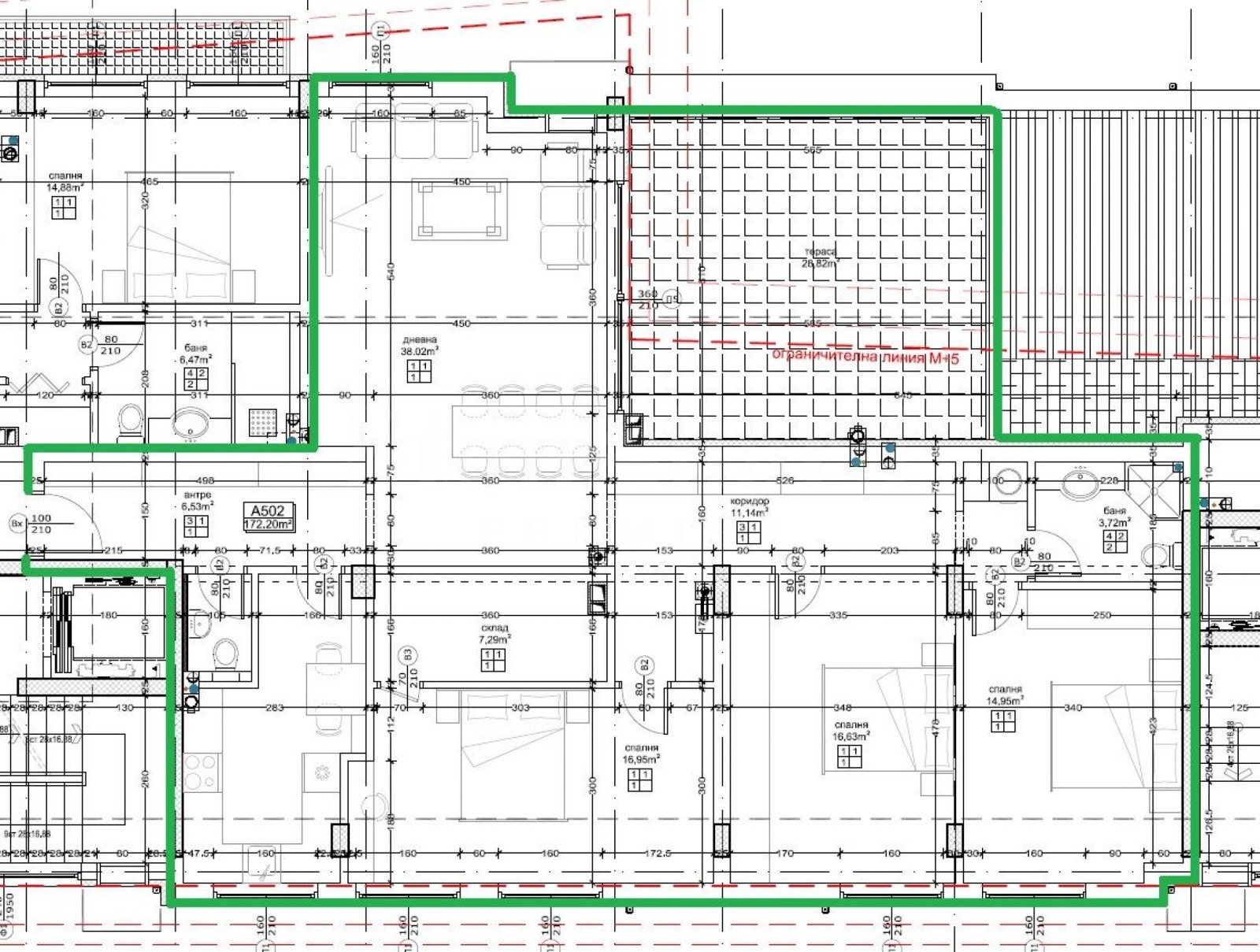 Продава 4-СТАЕН, гр. София, Малинова долина, снимка 3 - Апартаменти - 53112823