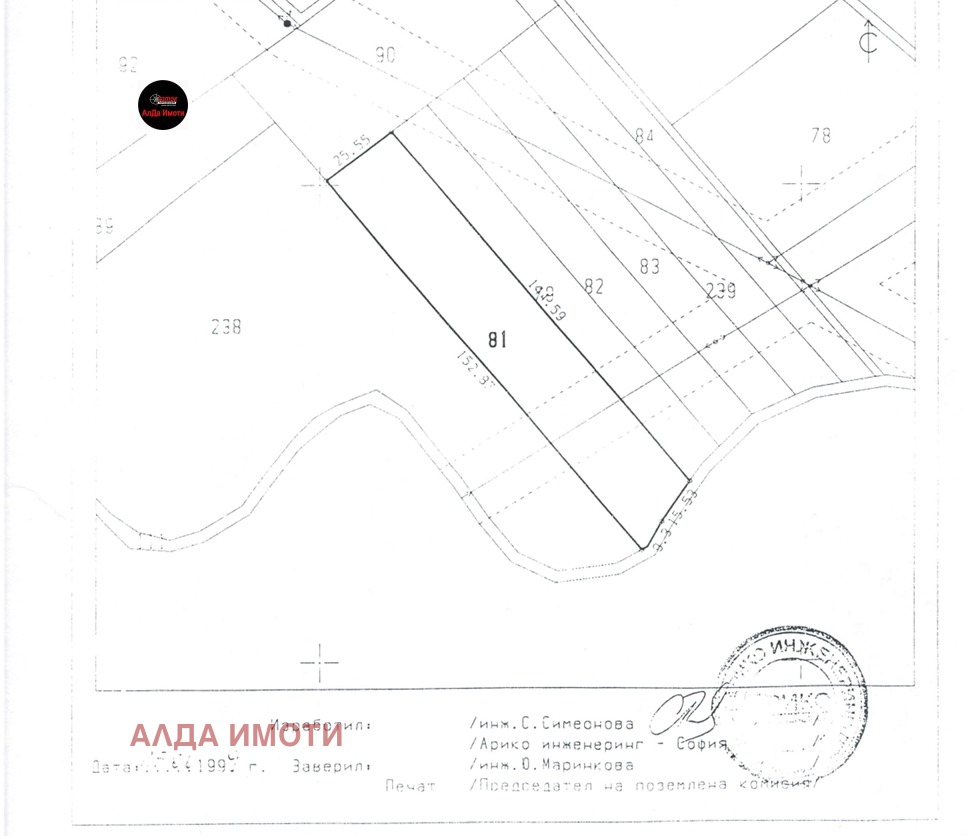 Продава ПАРЦЕЛ, гр. Божурище, област София област, снимка 2 - Парцели - 49058461