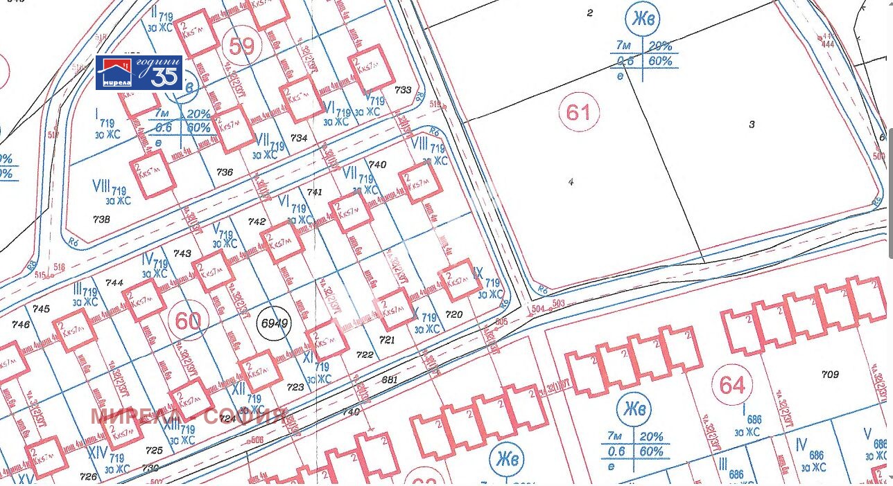 Продава ПАРЦЕЛ, гр. София, с. Бистрица, снимка 2 - Парцели - 54354748