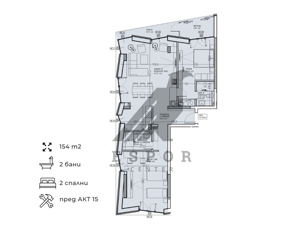 Продава 3-СТАЕН, гр. София, Манастирски ливади, снимка 11 - Апартаменти - 54063005