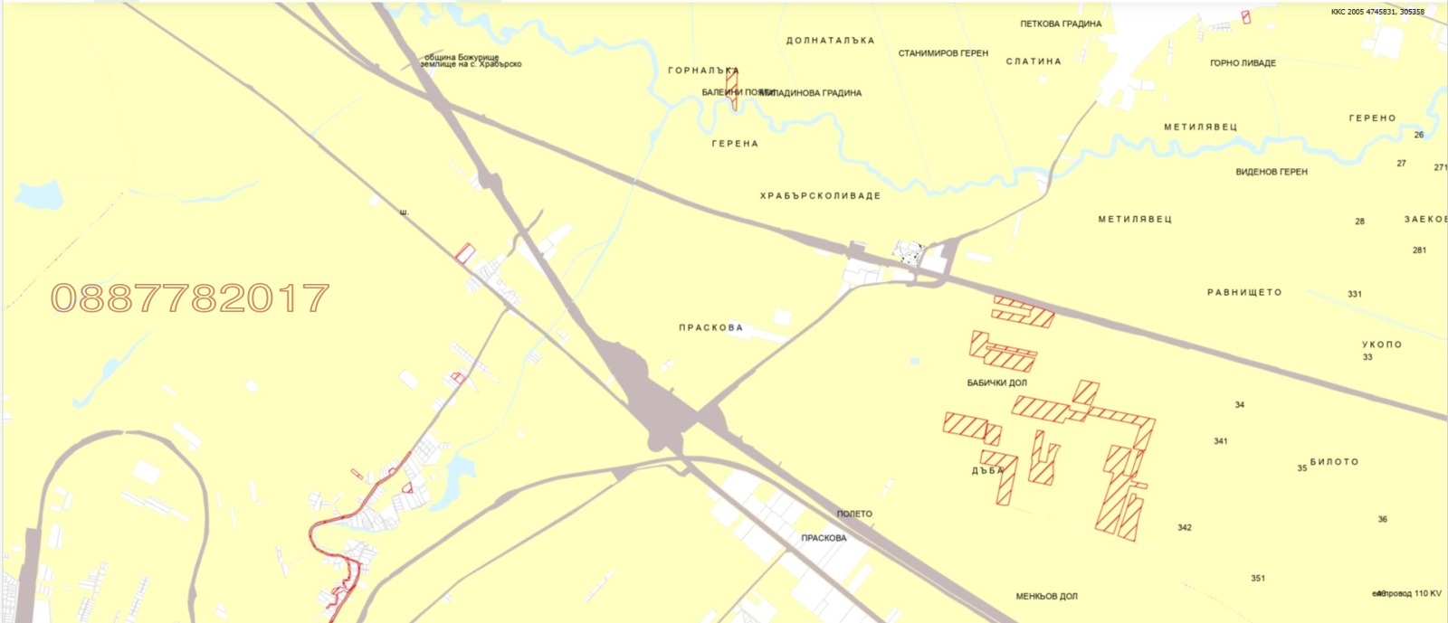 Продава ЗЕМЕДЕЛСКА ЗЕМЯ, с. Петърч, област София област, снимка 3 - Земеделска земя - 53818984