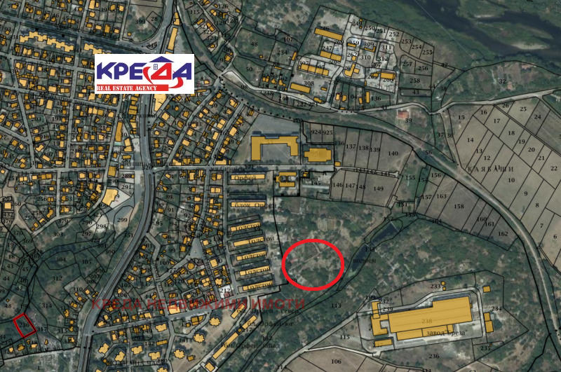 Продава ПАРЦЕЛ в град Кърджали, Веселчане - 980 кв.м / При запитване, КРЕДА НЕДВИЖИМИ ИМОТИ