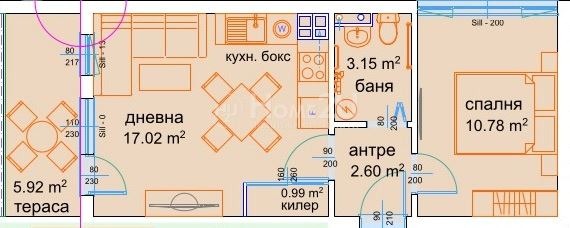 For Sale  1 bedroom Varna , m-t Pchelina , 55 sq.m | 33367003 - image [6]