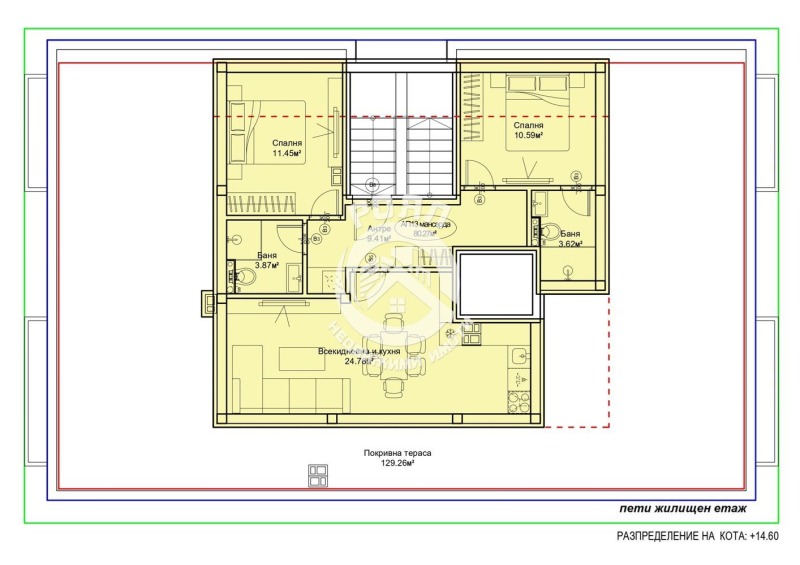 Продава 3-СТАЕН, гр. Пловдив, Кючук Париж, снимка 2 - Aпартаменти - 47502751