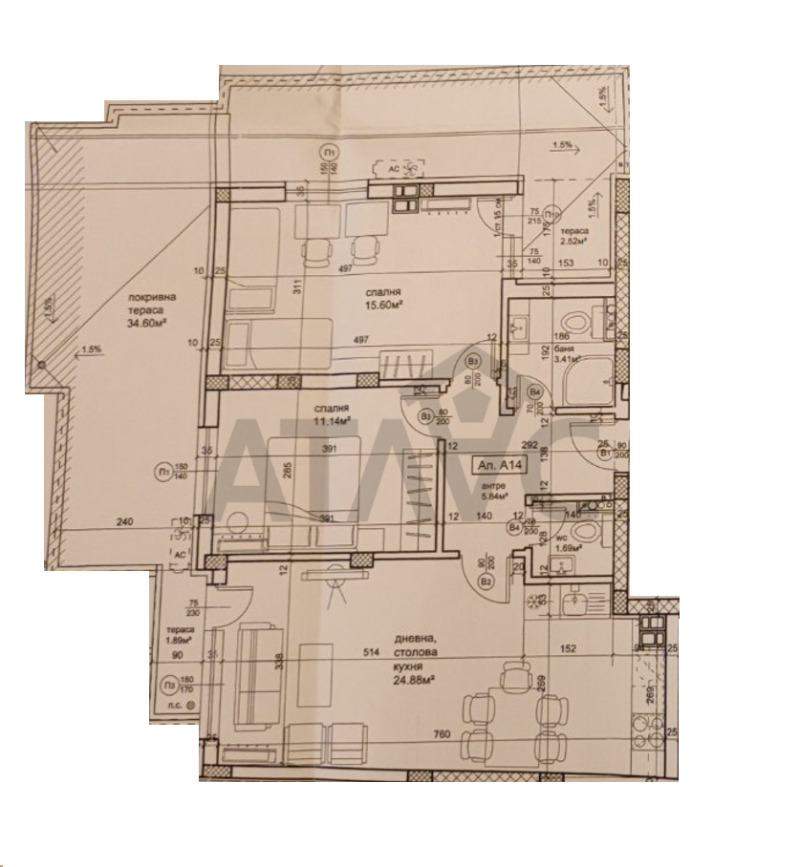 Продава 3-СТАЕН, гр. Пловдив, Христо Смирненски, снимка 16 - Aпартаменти - 44513046