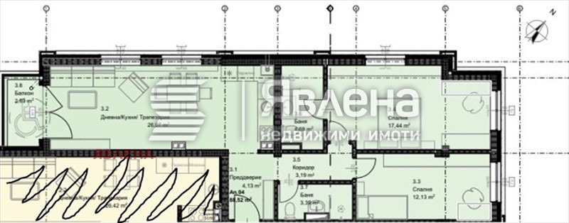 Продава  3-стаен град София , Овча купел , 105 кв.м | 68369727 - изображение [2]