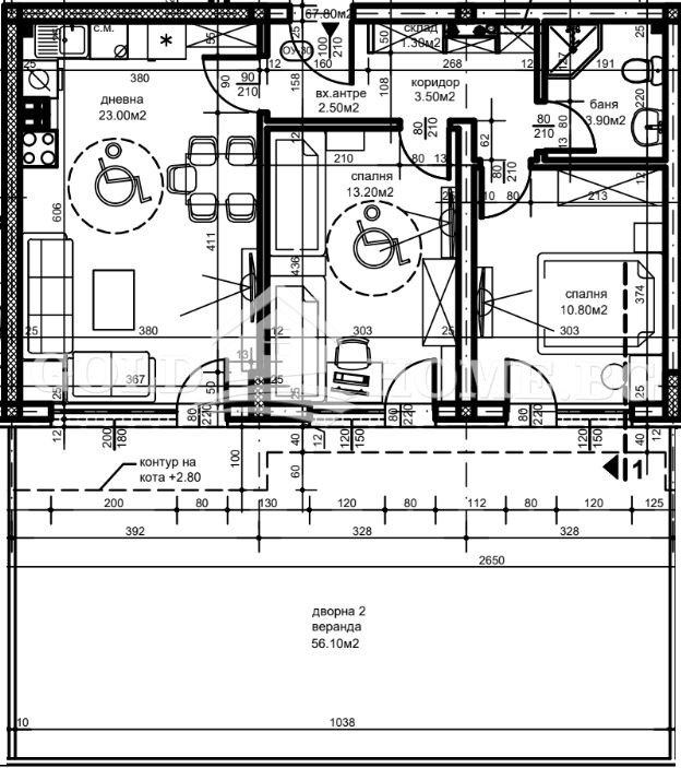 Te koop  2 slaapkamers Plovdiv , Belomorski , 89 m² | 99359506 - afbeelding [4]