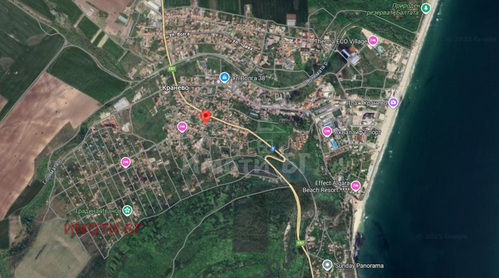 Продава ПАРЦЕЛ, с. Кранево, област Добрич, снимка 2 - Парцели - 51879424