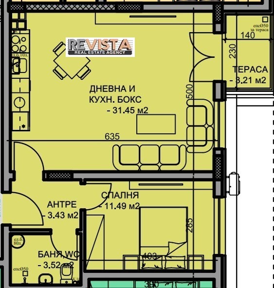 Til salg  1 soveværelse Plovdiv , Mladezhki Halm , 70 kvm | 39024834 - billede [2]