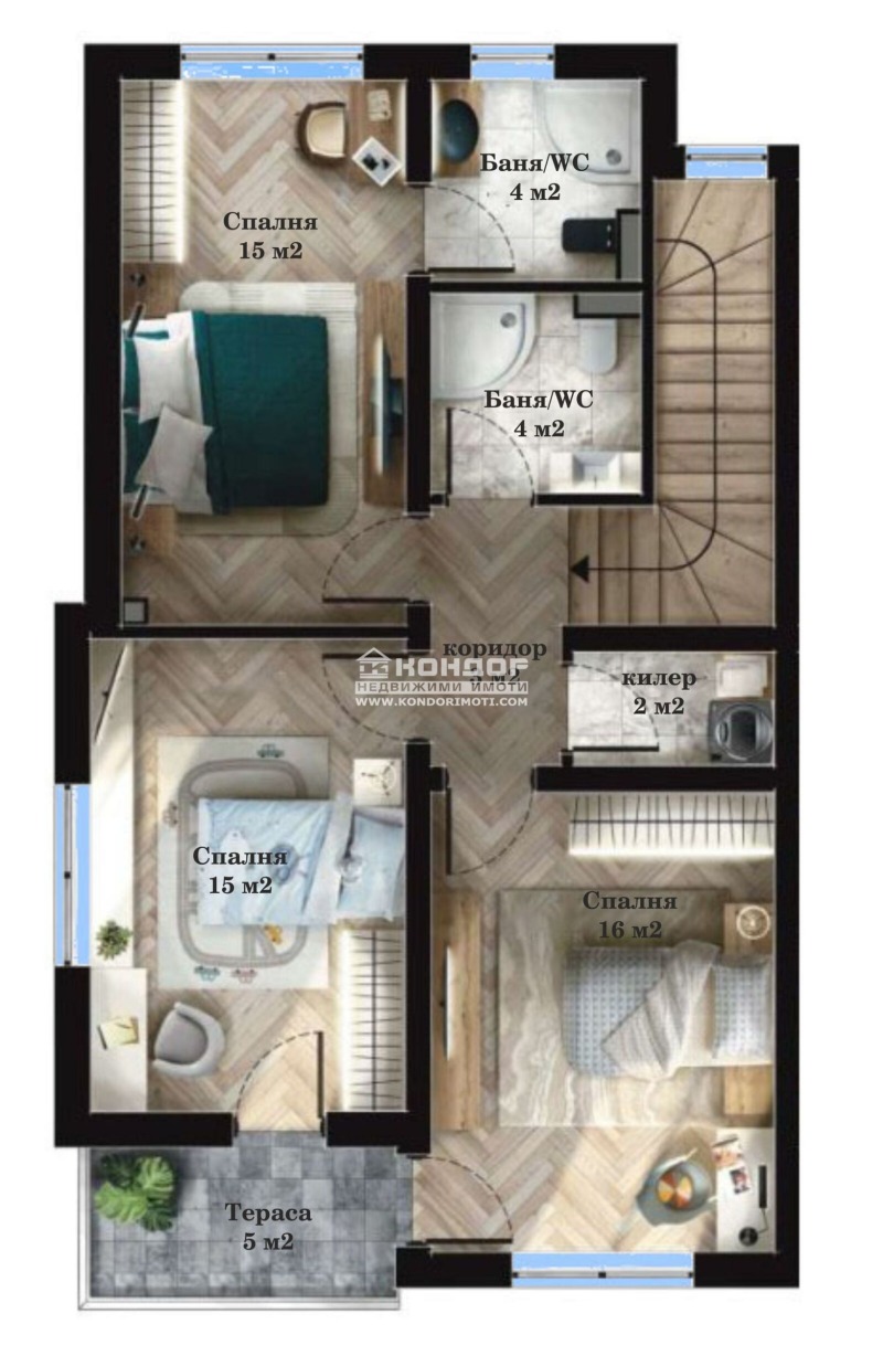 De vânzare  Casa Plovdiv , Belomorsci , 157 mp | 13321902 - imagine [4]