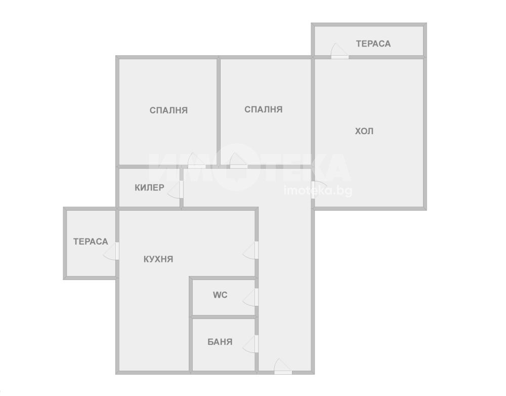 Продава 3-СТАЕН, гр. Варна, Кайсиева градина, снимка 5 - Апартаменти - 55183028