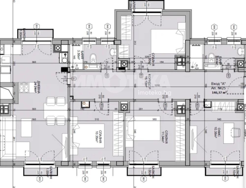 Продава МНОГОСТАЕН, гр. София, Манастирски ливади, снимка 4 - Апартаменти - 53916924