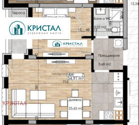 1 bedroom Ostromila, Plovdiv 5