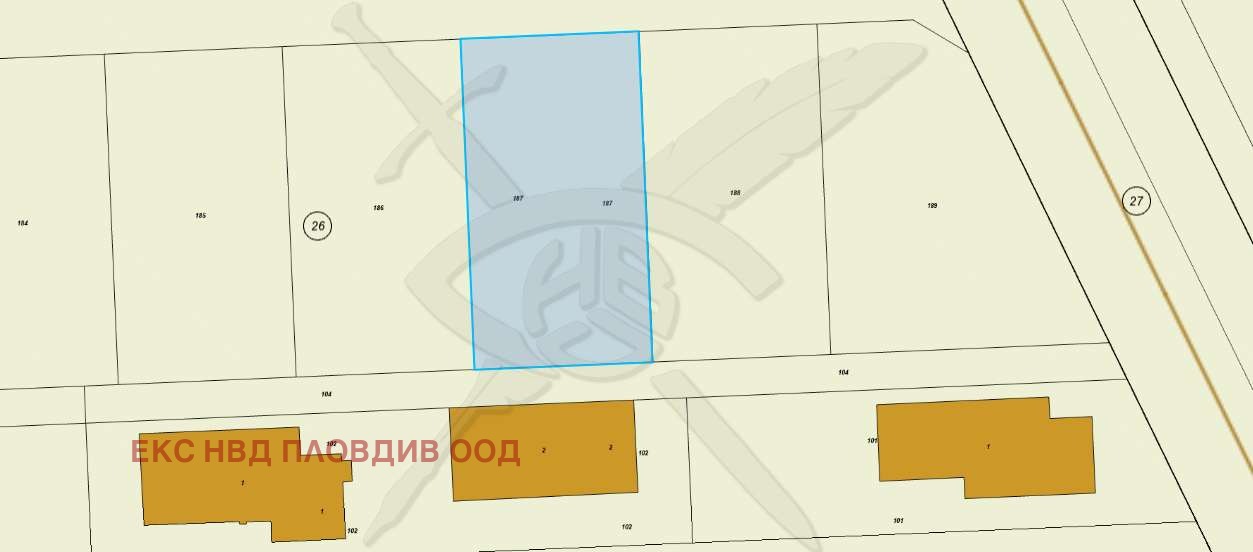Продава ПАРЦЕЛ, с. Войводиново, област Пловдив