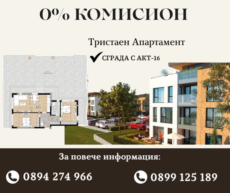 Myytävänä  2 makuuhuonetta Plovdiv , Ostromila , 266 neliömetriä | 81402752