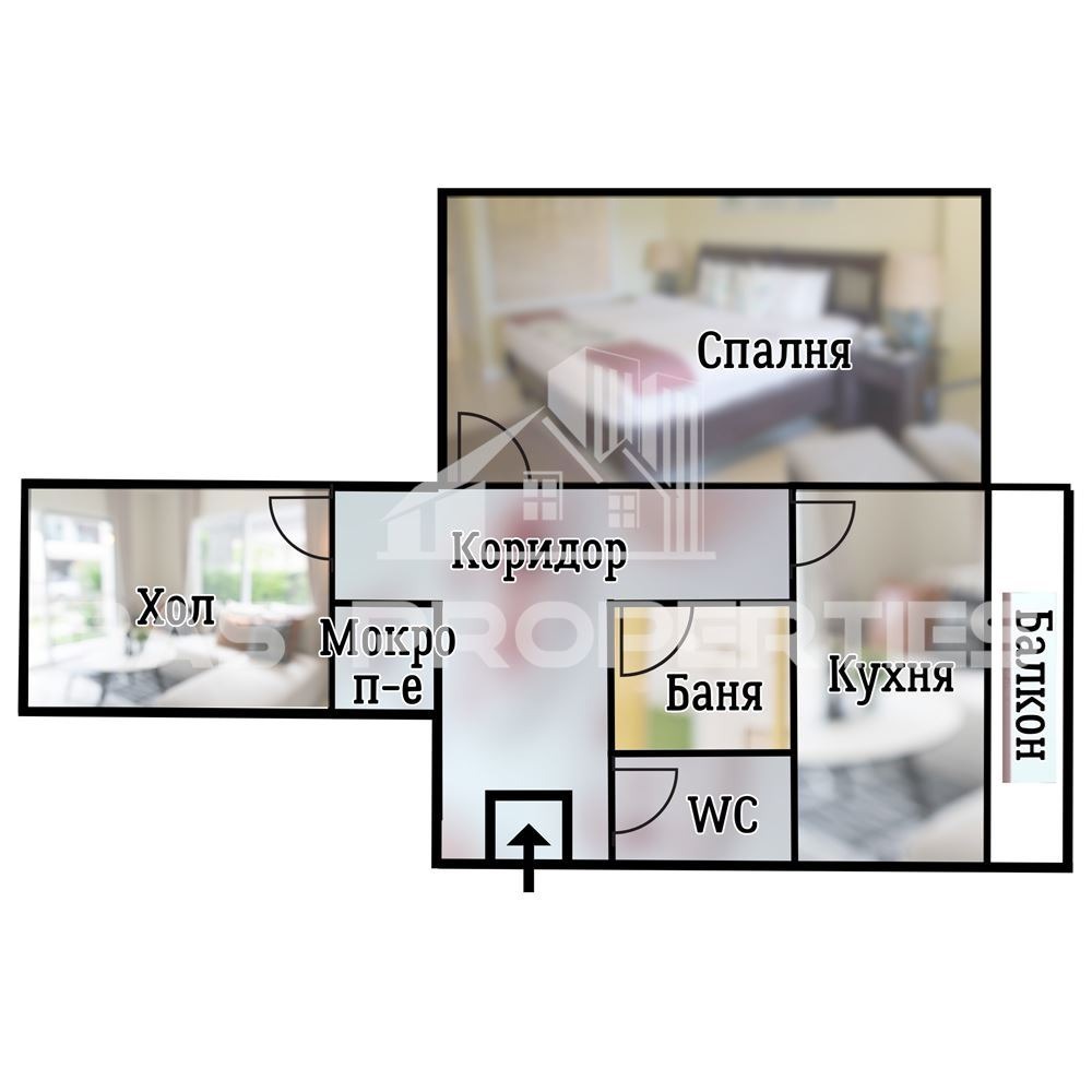 Продава 2-СТАЕН, гр. София, Младост 2