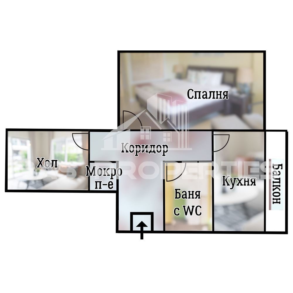 Продава 2-СТАЕН, гр. София, Младост 2